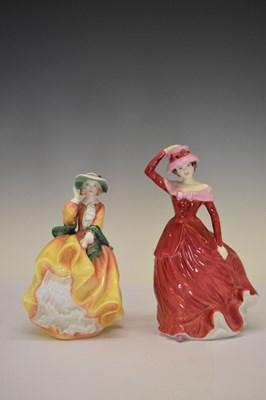 Lot 344 - Six Royal Doulton figures