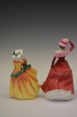 Lot 344 - Six Royal Doulton figures