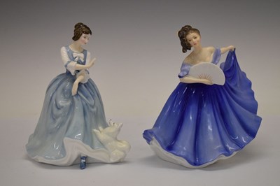 Lot 344 - Six Royal Doulton figures