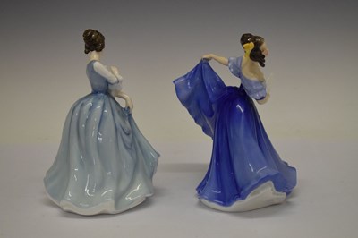 Lot 344 - Six Royal Doulton figures