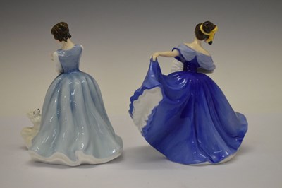 Lot 344 - Six Royal Doulton figures