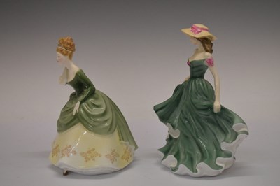 Lot 345 - Six Royal Doulton figures