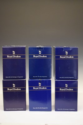 Lot 345 - Six Royal Doulton figures