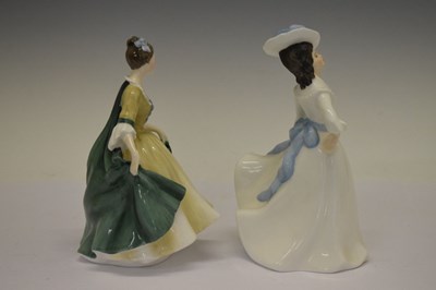 Lot 345 - Six Royal Doulton figures