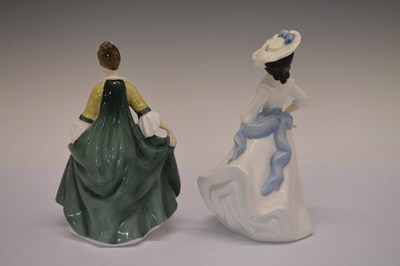 Lot 345 - Six Royal Doulton figures