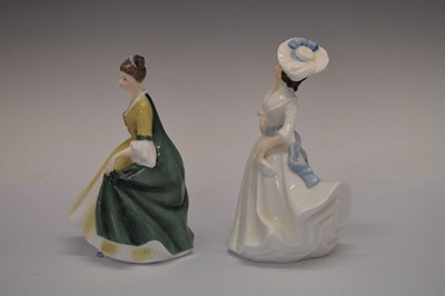 Lot 345 - Six Royal Doulton figures