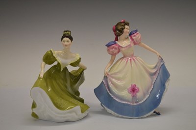 Lot 345 - Six Royal Doulton figures