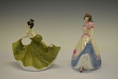 Lot 345 - Six Royal Doulton figures