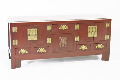 Lot 655 - Chinese or Korean low cabinet