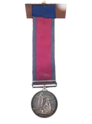 Lot 225 - Military General Service Medal, 1793-1814, together with a silhouette