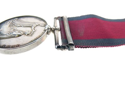 Lot 225 - Military General Service Medal, 1793-1814, together with a silhouette