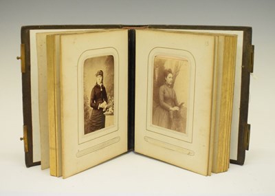 Lot 147 - Local Interest - photographic carte de visite album