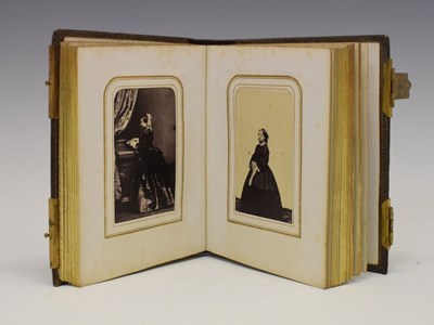 Lot 146 - Late Victorian carte de visite album