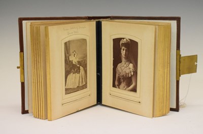 Lot 144 - Royal Interest - Edward VII and Alexandra carte de visite album