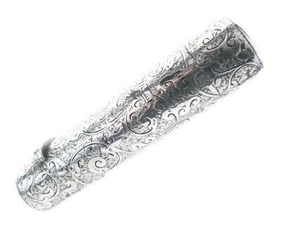 Lot 63 - Victorian silver double-ended scent bottle