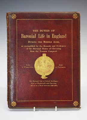 Lot 210 - Henry, Lord of Clavering, Lord of Warkworth - The Duties of Life in Baronial England