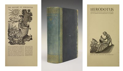 Lot 211 - History of Herodotus, Nonesuch Press no.227 of 675