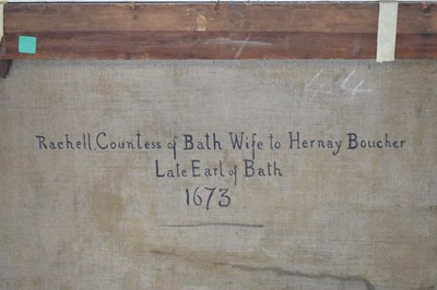 Lot 414 - Manner of Antony Van Dyck - Three-quarter length portrait of The Countess of Bath