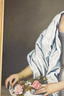 Lot 414 - Manner of Antony Van Dyck - Three-quarter length portrait of The Countess of Bath