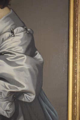 Lot 414 - Manner of Antony Van Dyck - Three-quarter length portrait of The Countess of Bath