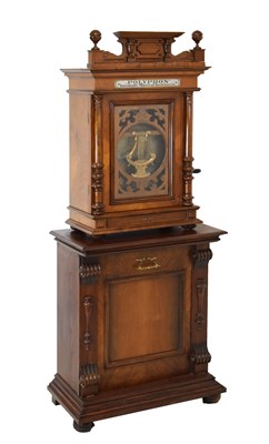 Lot 420 - Late 19th Century walnut-cased 'Polyphon Automatic Musical Instrument'