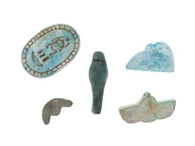 Lot 149 - Group of five Egyptian artefacts