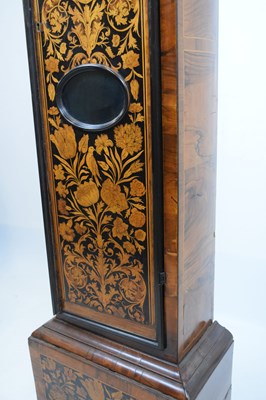 Lot 436 - Fine walnut and marquetry 8-day longcase clock George Murgatroyd, London, circa 1700