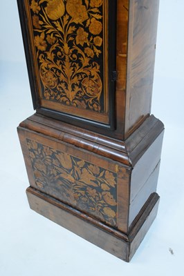Lot 436 - Fine walnut and marquetry 8-day longcase clock George Murgatroyd, London, circa 1700