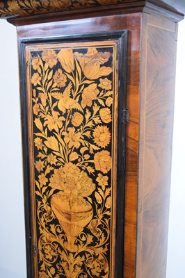 Lot 436 - Fine walnut and marquetry 8-day longcase clock George Murgatroyd, London, circa 1700