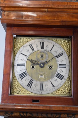 Lot 436 - Fine walnut and marquetry 8-day longcase clock George Murgatroyd, London, circa 1700