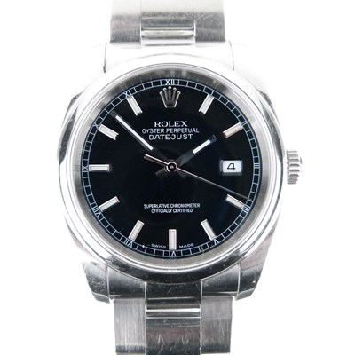 Lot 45 - Rolex - Gentleman's Oyster Perpetual automatic stainless steel wristwatch