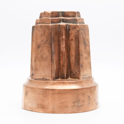Lot 178 - Benham & Froud Alexandra Cross copper jelly mould
