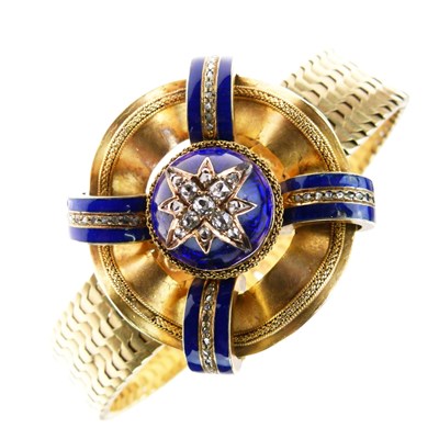 Lot 11 - Victorian diamond set bracelet