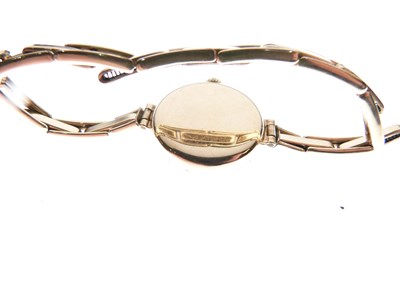 Lot 107 - Everite - Lady's 9ct gold cased cocktail watch