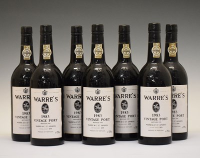 Lot 724 - Warre's Vintage Port, 1983
