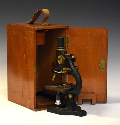 Lot 267 - Cased Beck microscope