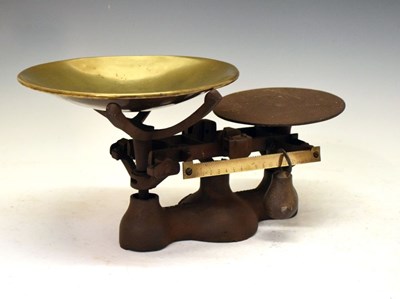 Lot 575 - American Grocer's scales, Jacobs, New York