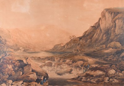 Lot 781 - Early 19th Century watercolour - Snowdonia