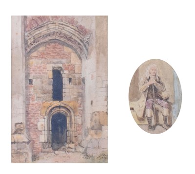 Lot 666 - Two 19th Century watercolours