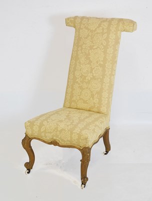 Lot 667 - Victorian prie dieu chair