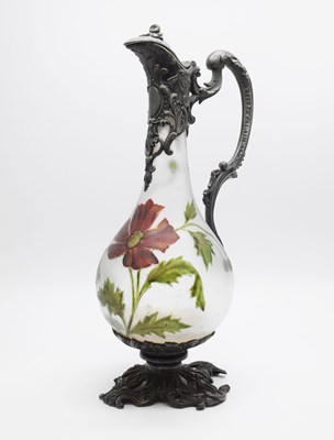 Lot 529 - Late 19th century French claret jug