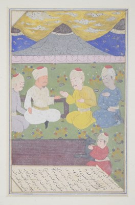 Lot 441 - Persian (Qajar) School