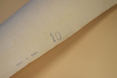 Lot 350 - Fourteen rolls of 20th Century Chinese watercolour wallpaper