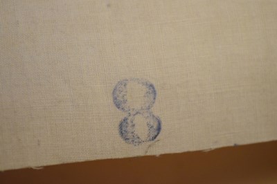Lot 350 - Fourteen rolls of 20th Century Chinese watercolour wallpaper