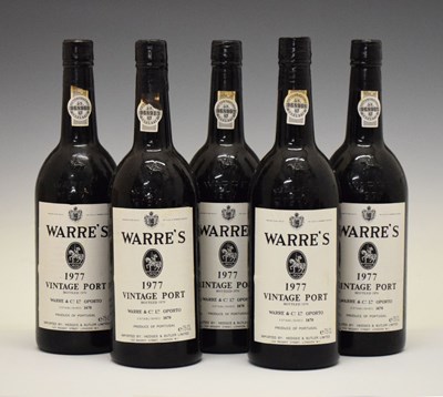 Lot 733 - Warre's Vintage Port, 1977