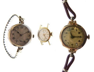 Lot 126 - Group of lady’s cocktail watches including Rolex and Tudor