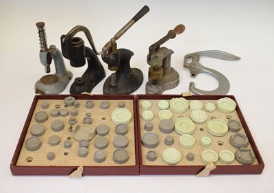 Lot 77 - Watch case back opener and fittings