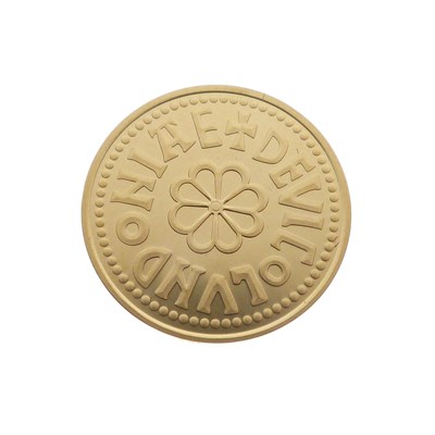 Lot 204 - 22ct gold 'Fantasy' coin of the Coenwulf penny