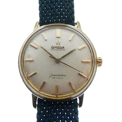 Lot 110 - Omega - Gentleman's 18ct gold case Automatic Seamaster De Ville