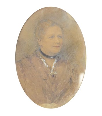 Lot 687 - Two framed miniatures and a pair of framed prints